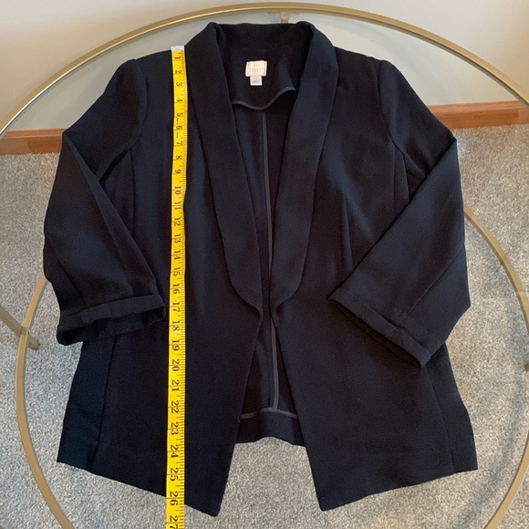 LC Lauren Conrad Black Open Blazer - Picture 12 of 16